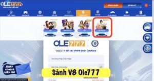 Sảnh V8 Ole777 - Sảnh chơi game trực tuyến hấp dẫn và thú vị 